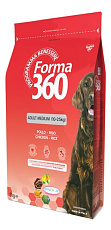 Forma 360 Dog Adult Medium/Maxi (Курица/рис)